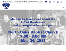 Tablet Screenshot of hcyasoccer.com